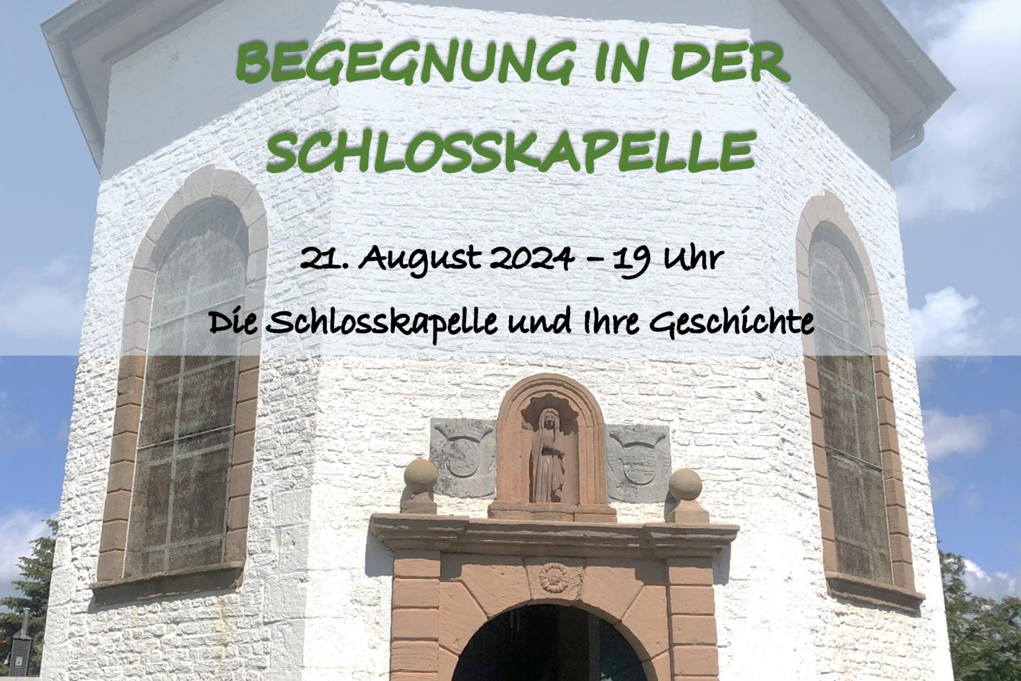 Begegnung in der Schloßkapelle